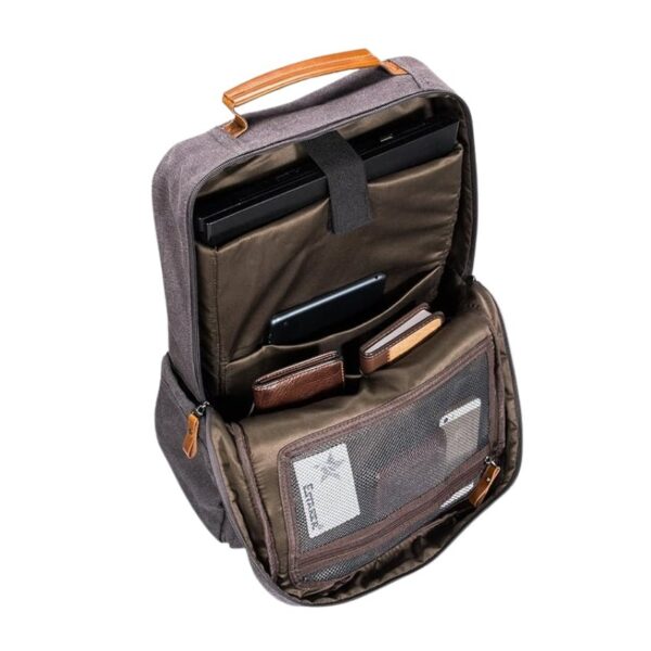 Zippered Bulge Bagpack - Image 5